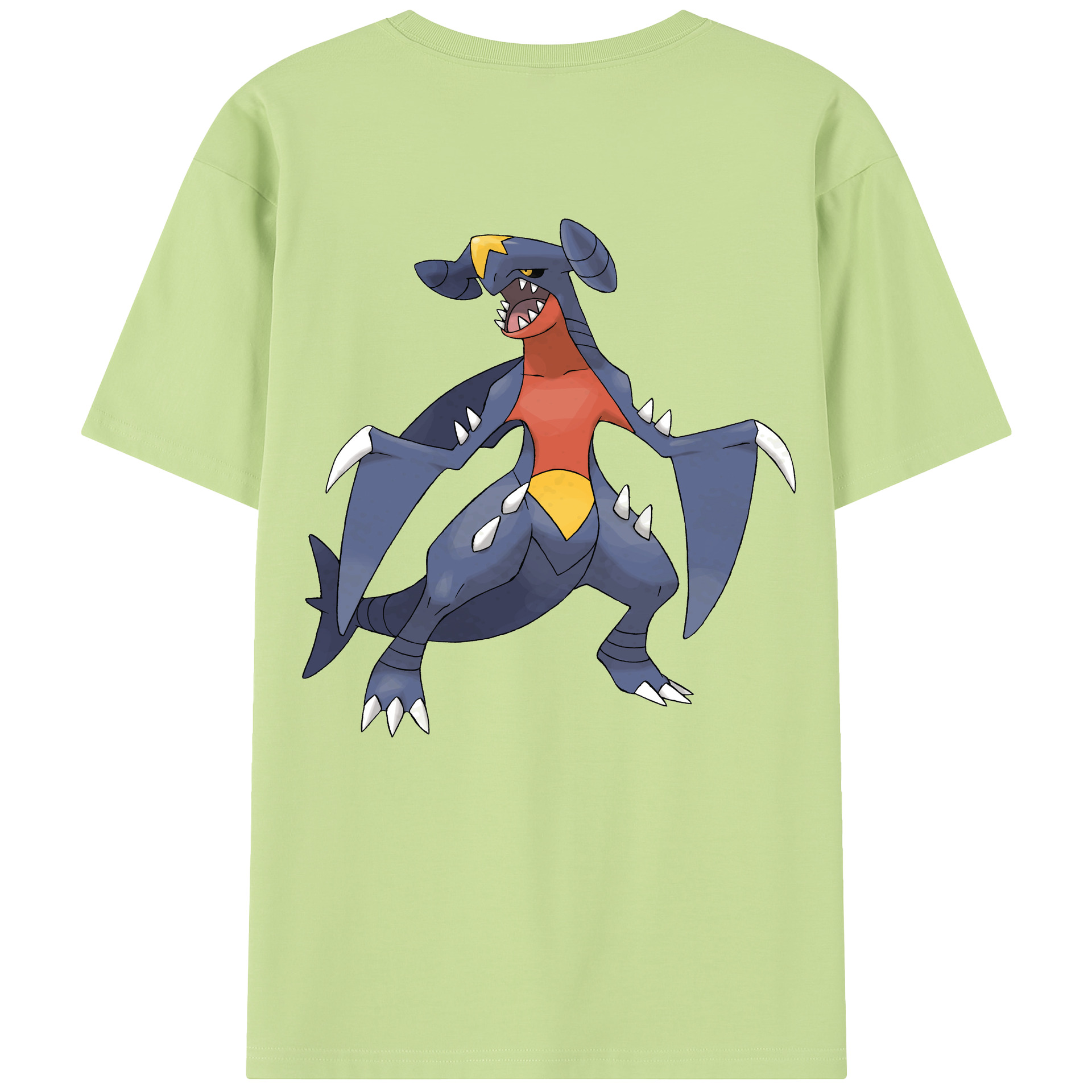 （画像用） ポケットモンスター Pokémon 綿100％半袖Tシャツ（背面プリント）